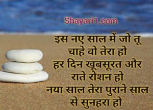 new year shayari