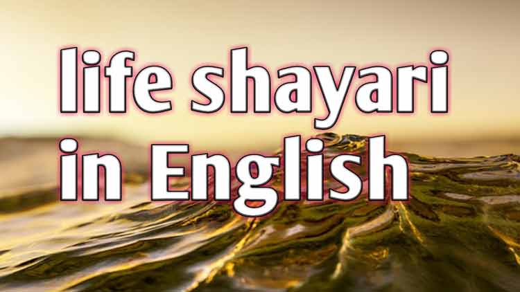 life shayari in english