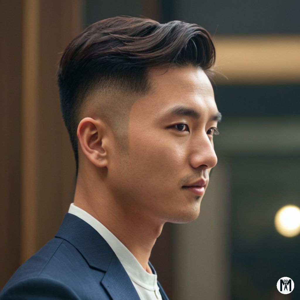 40 Best Korean Men Hairstyles 2024 - Mid Taper